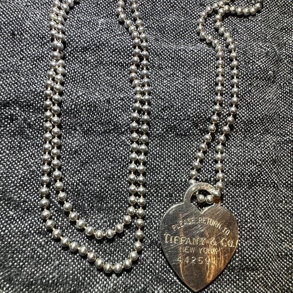 Please Return To Tiffany & Co. Large Heart 34